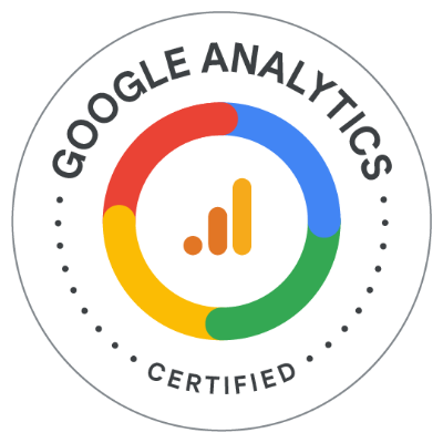 Certyfikat Google Analytics 4 — Cezary Dziejma