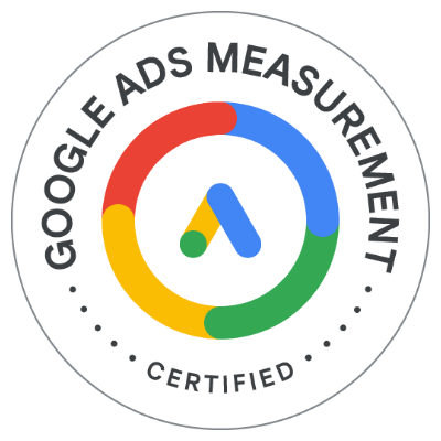 Certyfikat Google Ads z pomiaru skuteczności reklam — Cezary Dziejma